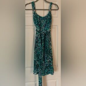 White House Black Market multicolored Dress. Tags still on! Beautiful details